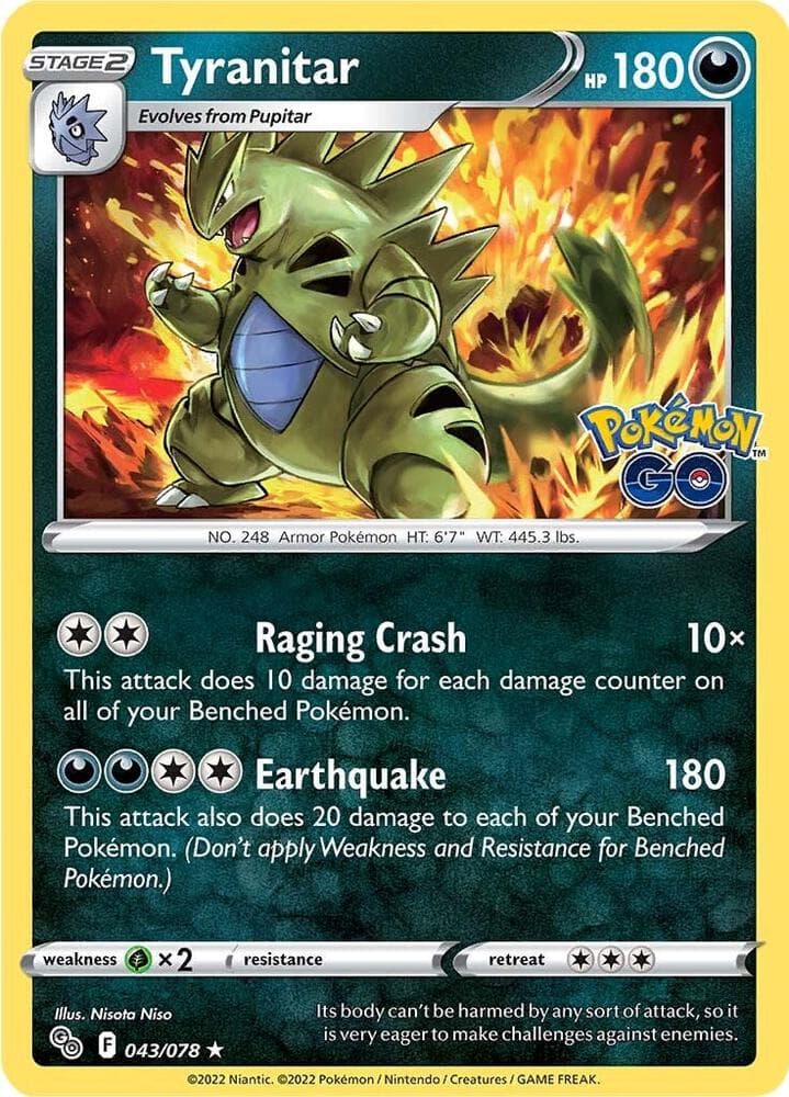 Tyranitar Stage 2