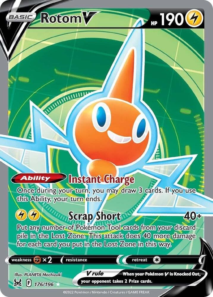 Rotom V Full Art Basic