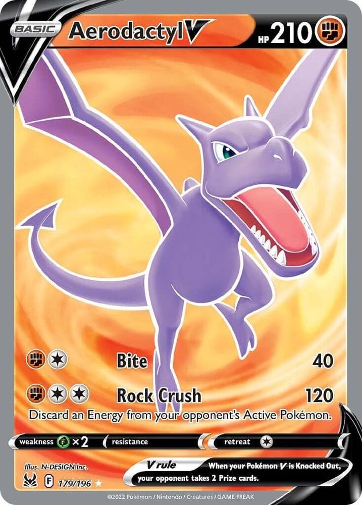 Aerodactyl V Full Art Basic