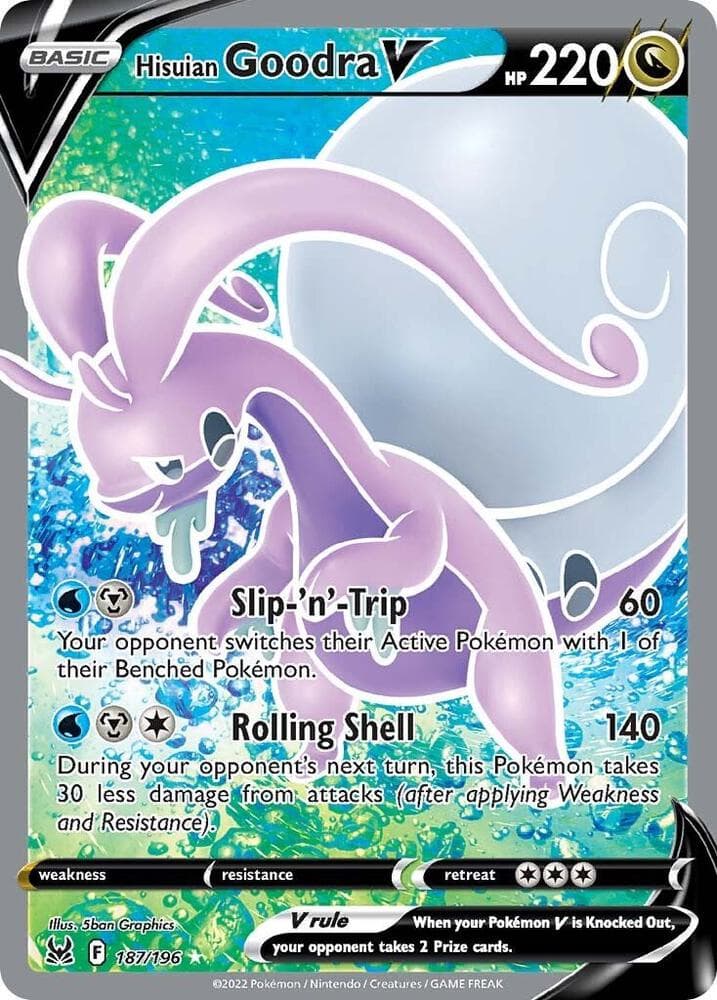 Hisuian Goodra V Full Art Basic