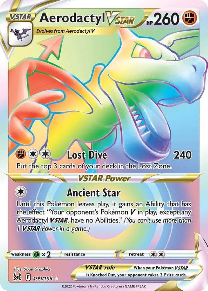 Aerodactyl VSTAR Secret VSTAR