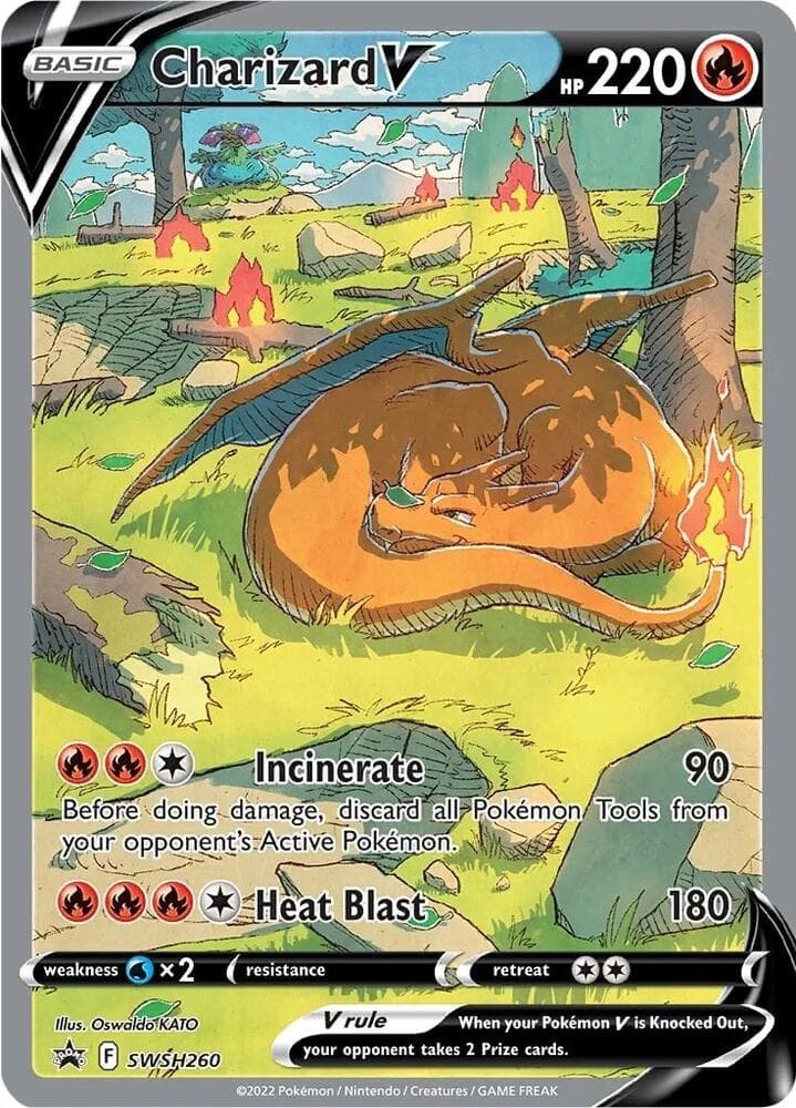 Charizard V SWSH260 Basic