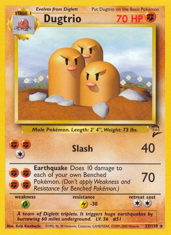 Dugtrio Stage 1