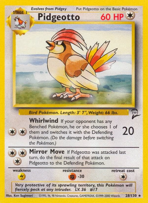 Pidgeotto Stage 1