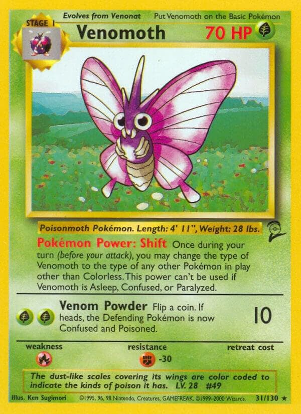 Venomoth Stage 1