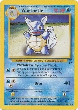 Wartortle Stage 1