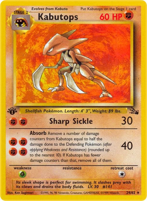 Kabutops 24 Stage 2