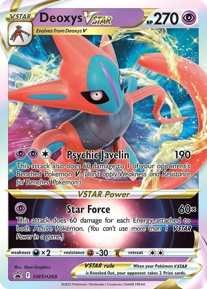 Deoxys VSTAR SWSH268 VSTAR