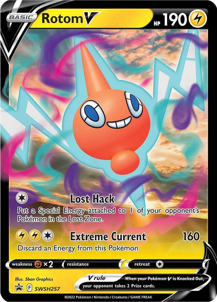 Rotom V SWSH257 Basic