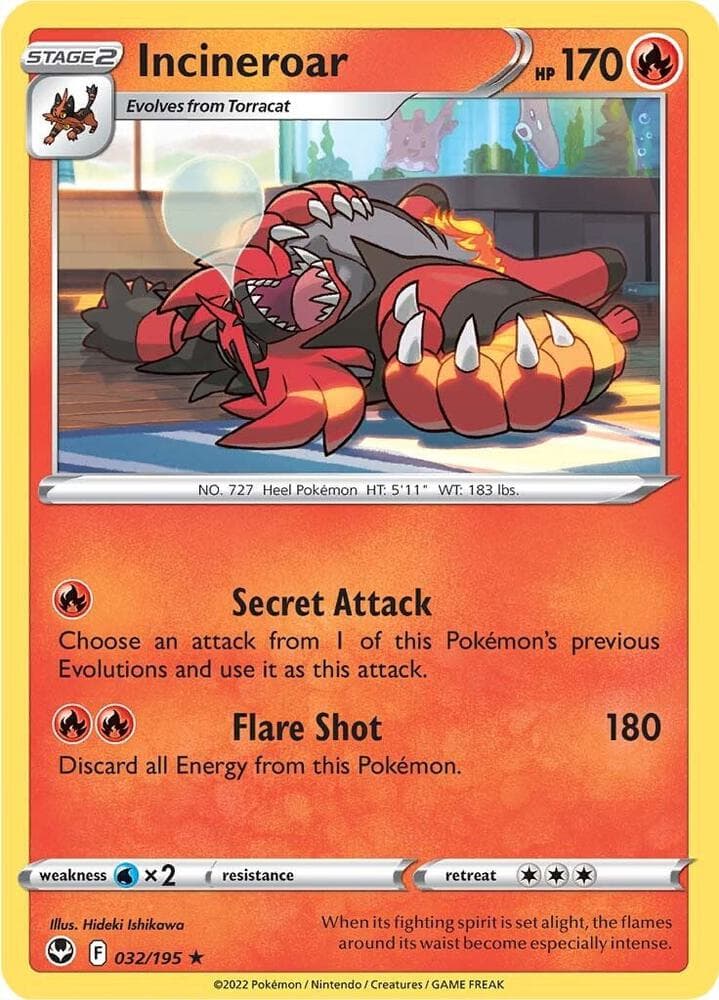Incineroar Stage 2