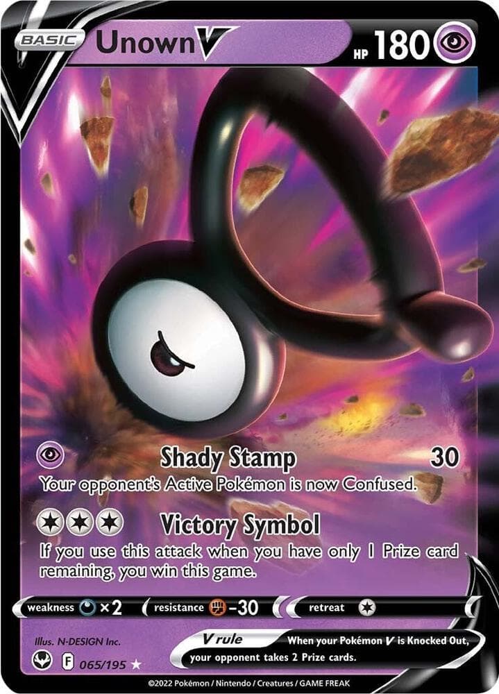 Unown V Basic · V