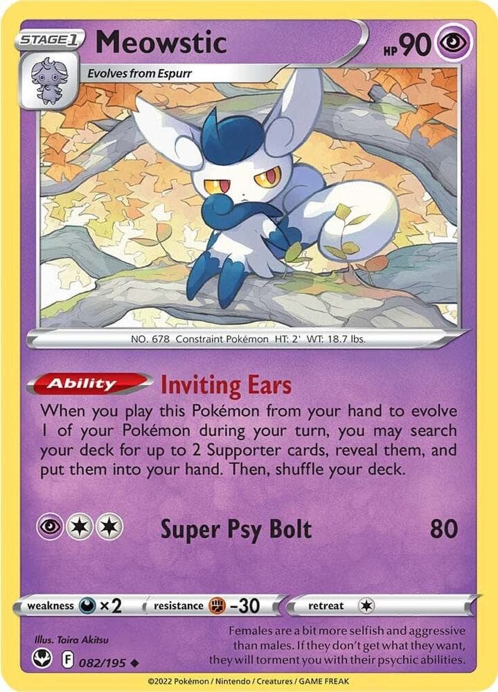 Meowstic Stage 1