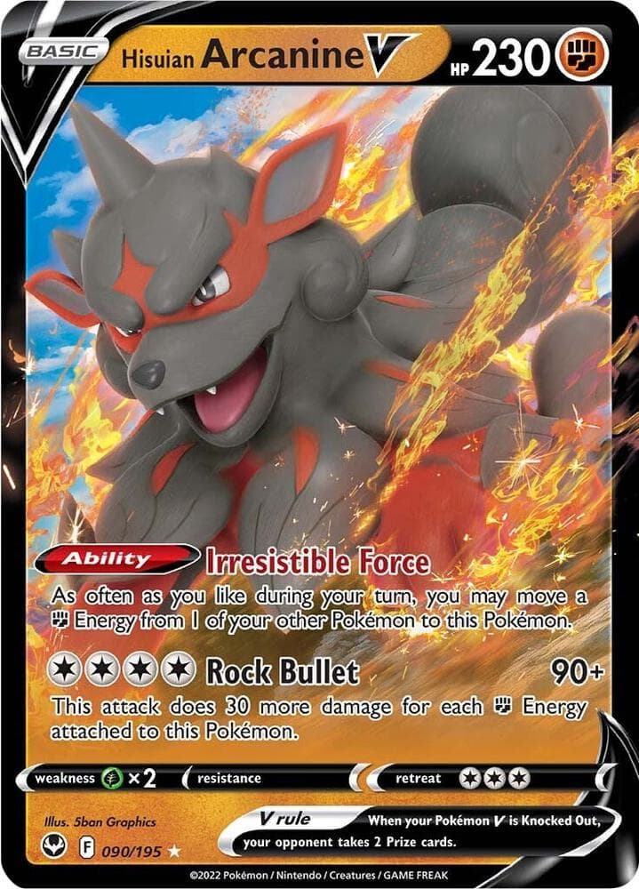 Hisuian Arcanine V Basic · V