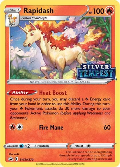 Rapidash SWSH270 Prerelease Stage 1