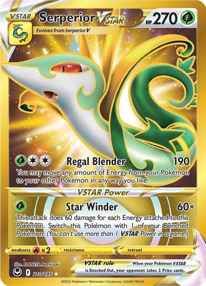 Serperior VSTAR Secret 210 VSTAR