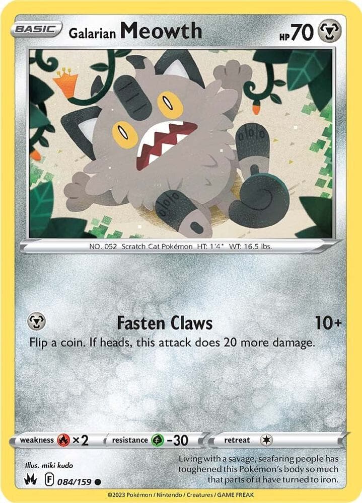 Galarian Meowth Basic
