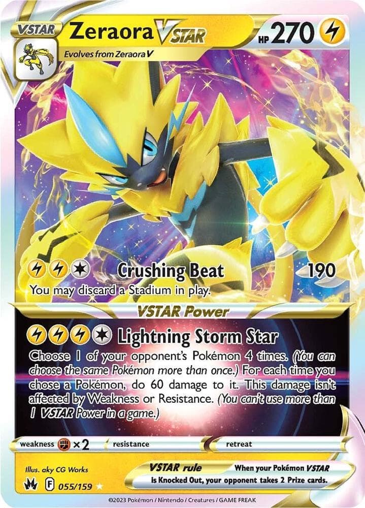 Zeraora VSTAR VSTAR