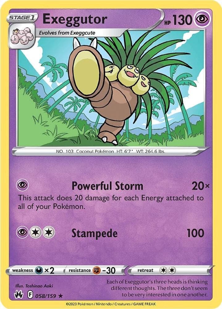 Exeggutor Stage 1