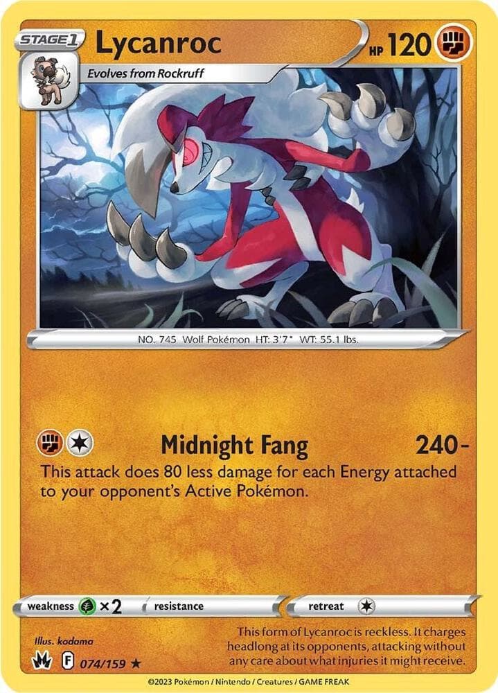 Lycanroc Stage 1