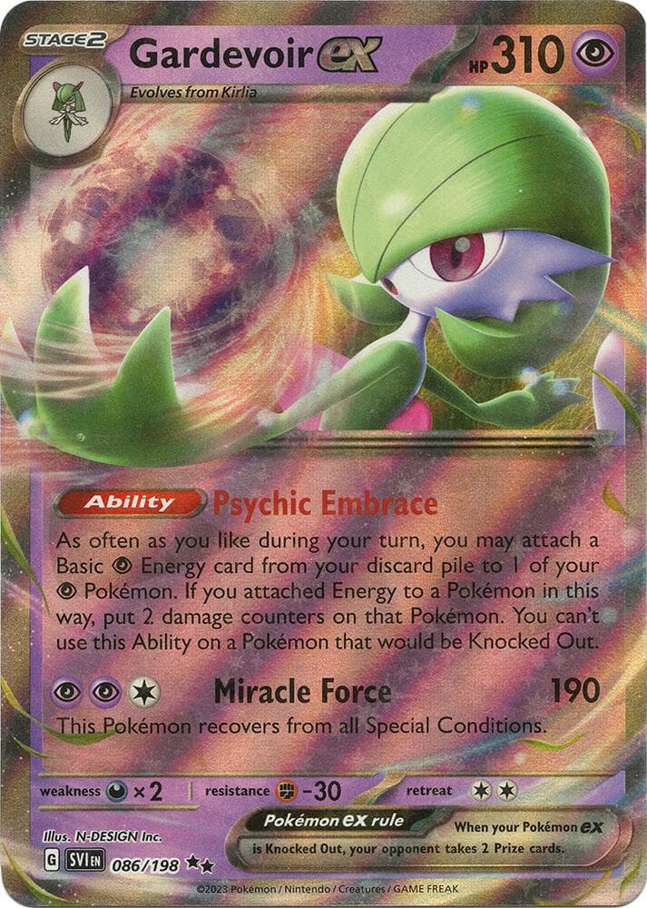 Gardevoir ex Stage 2 · ex