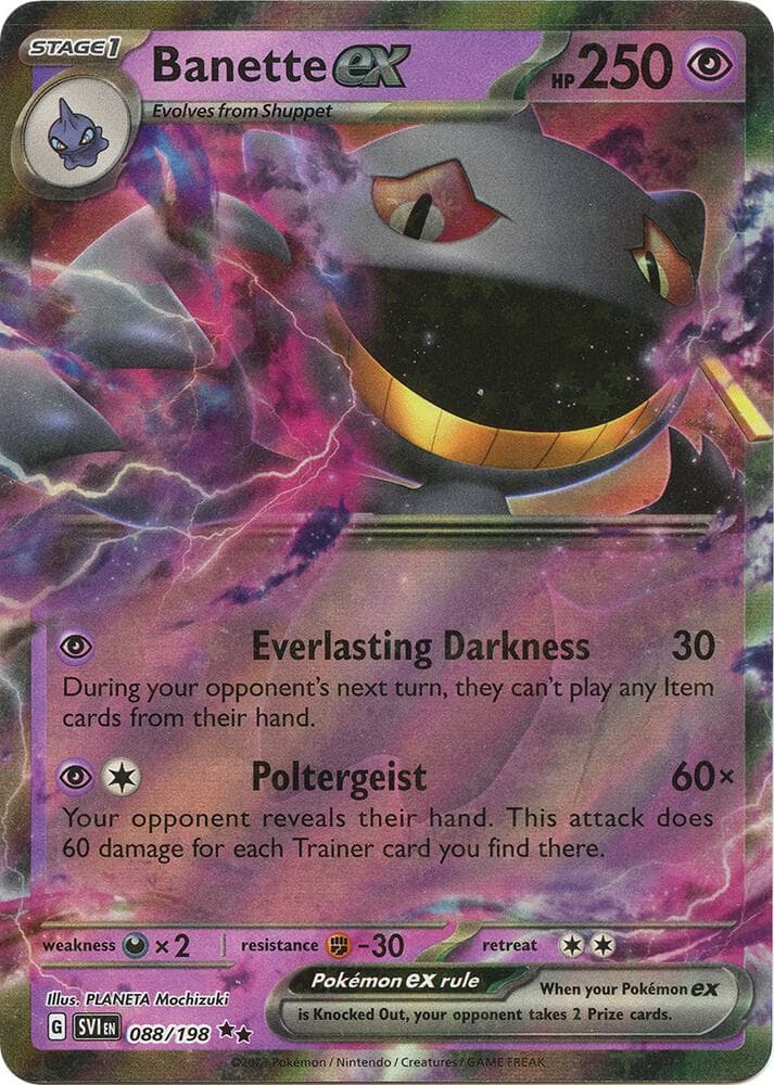 Banette ex Stage 1 · ex