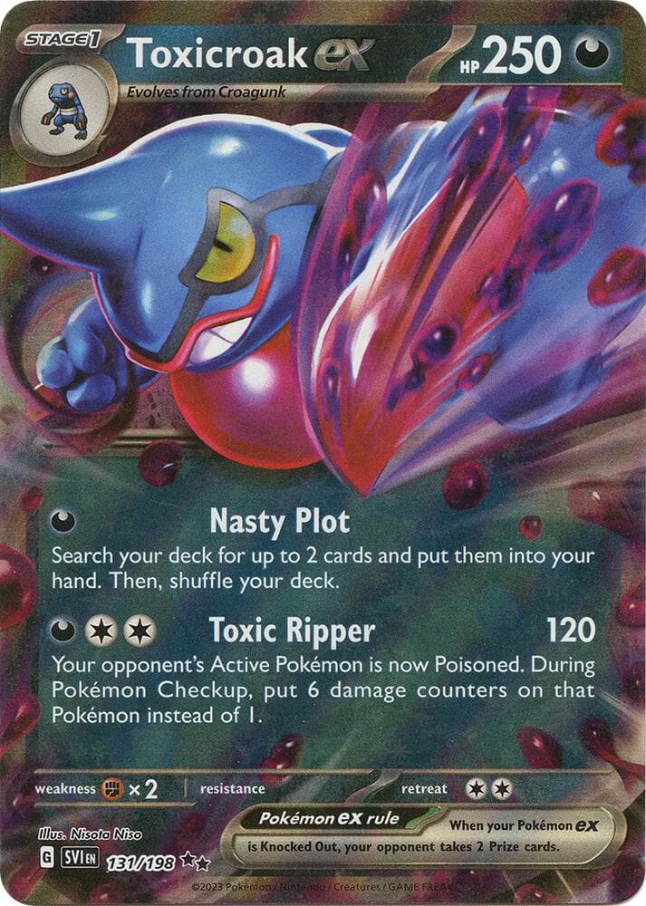 Toxicroak ex Stage 1