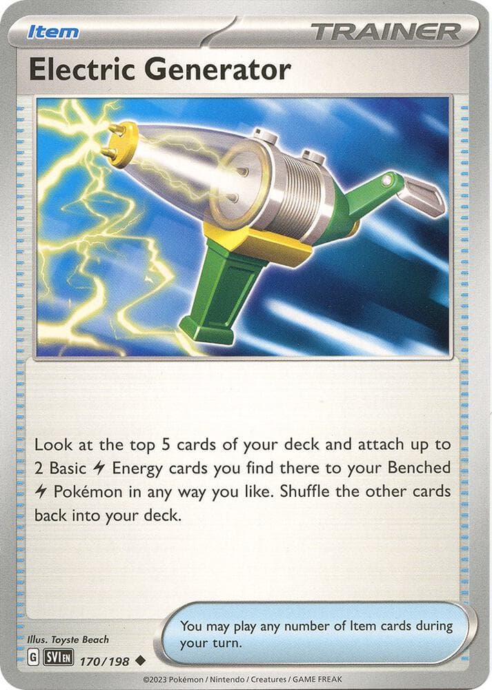 Electric Generator Item