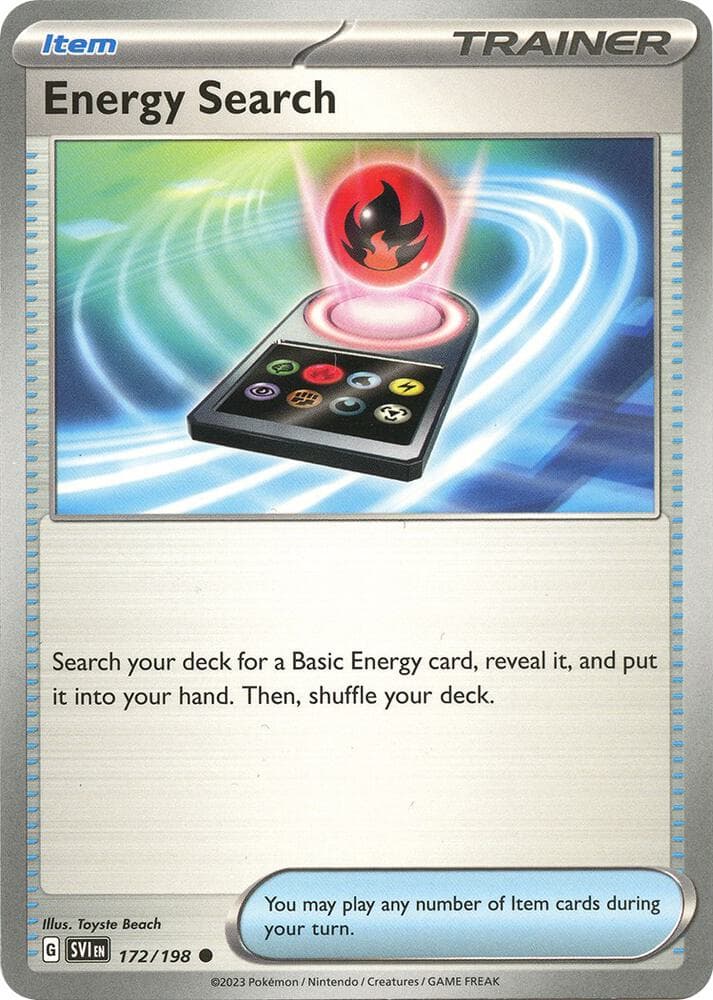 Energy Search Item