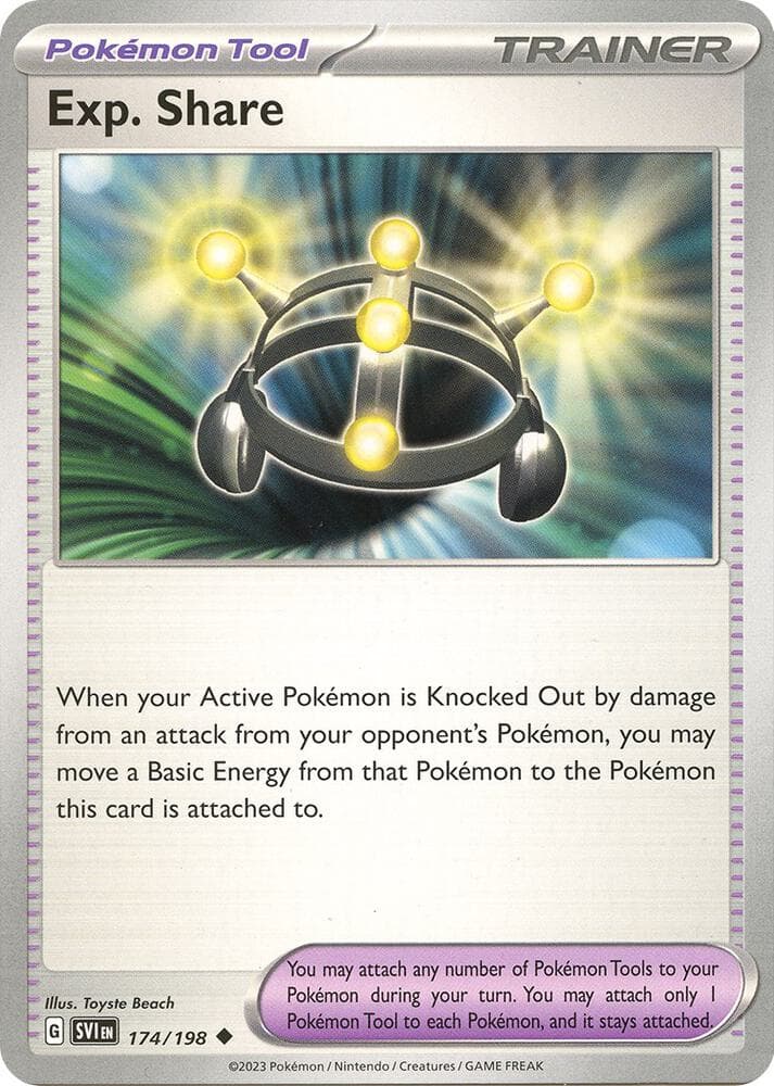 Exp Share Pokémon Tool