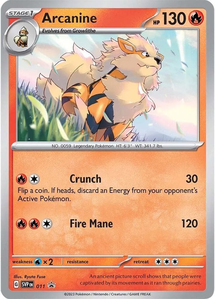Arcanine Stage 1