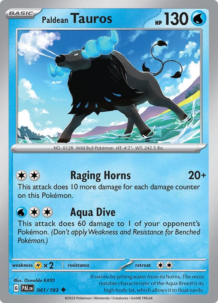 Paldean Tauros Basic