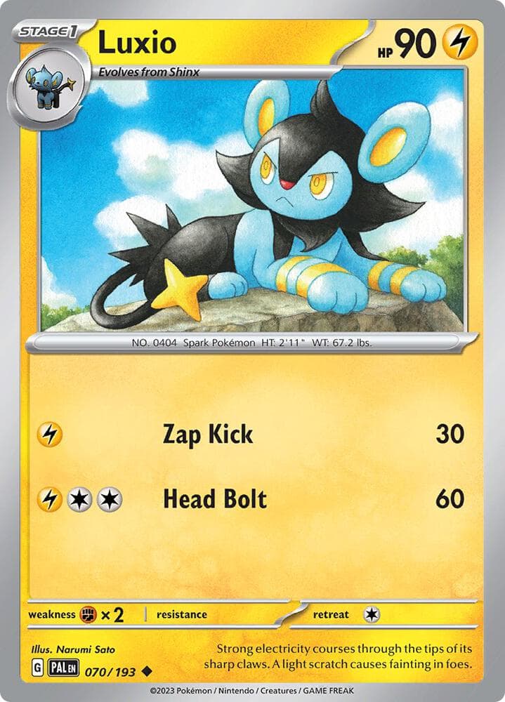 Luxio Stage 1