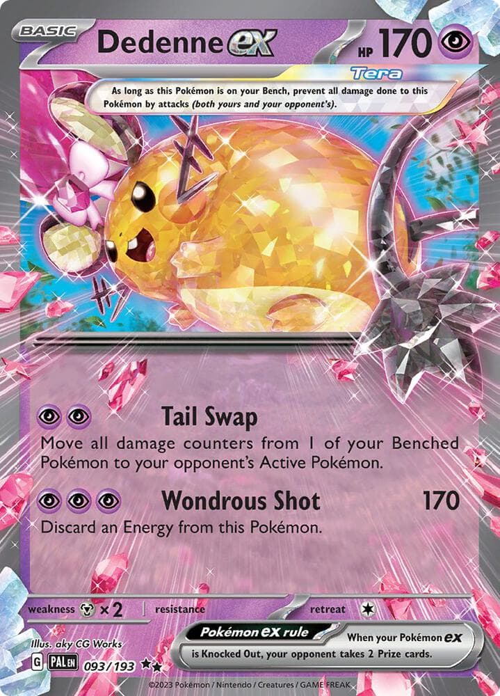 Dedenne ex Basic · Tera · ex