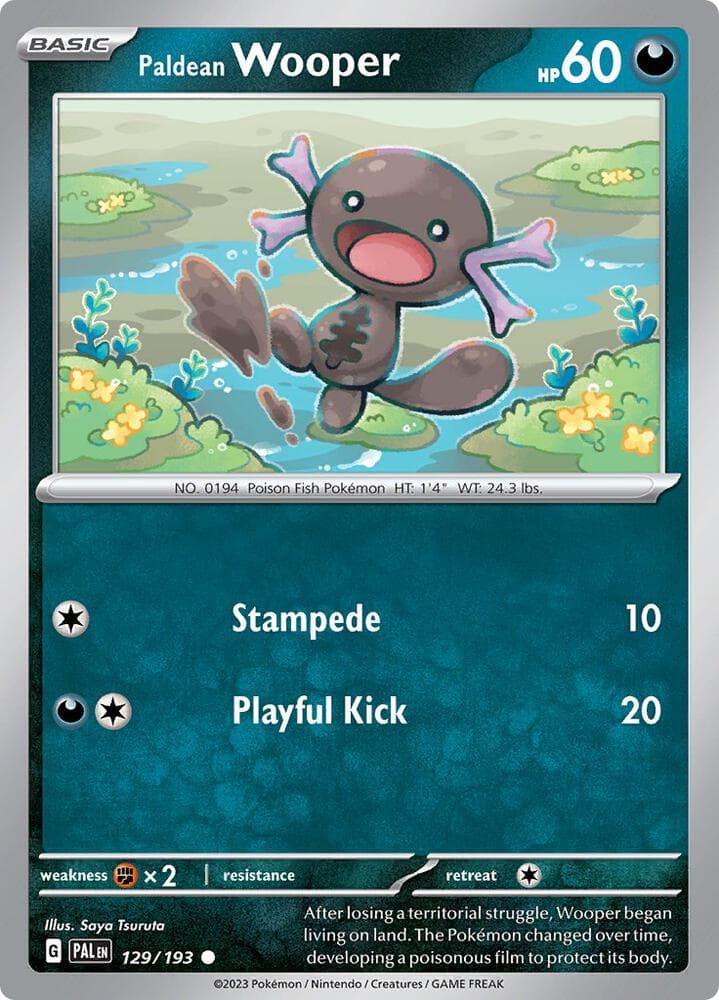 Paldean Wooper Basic