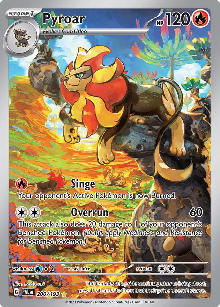 Pyroar Stage 1