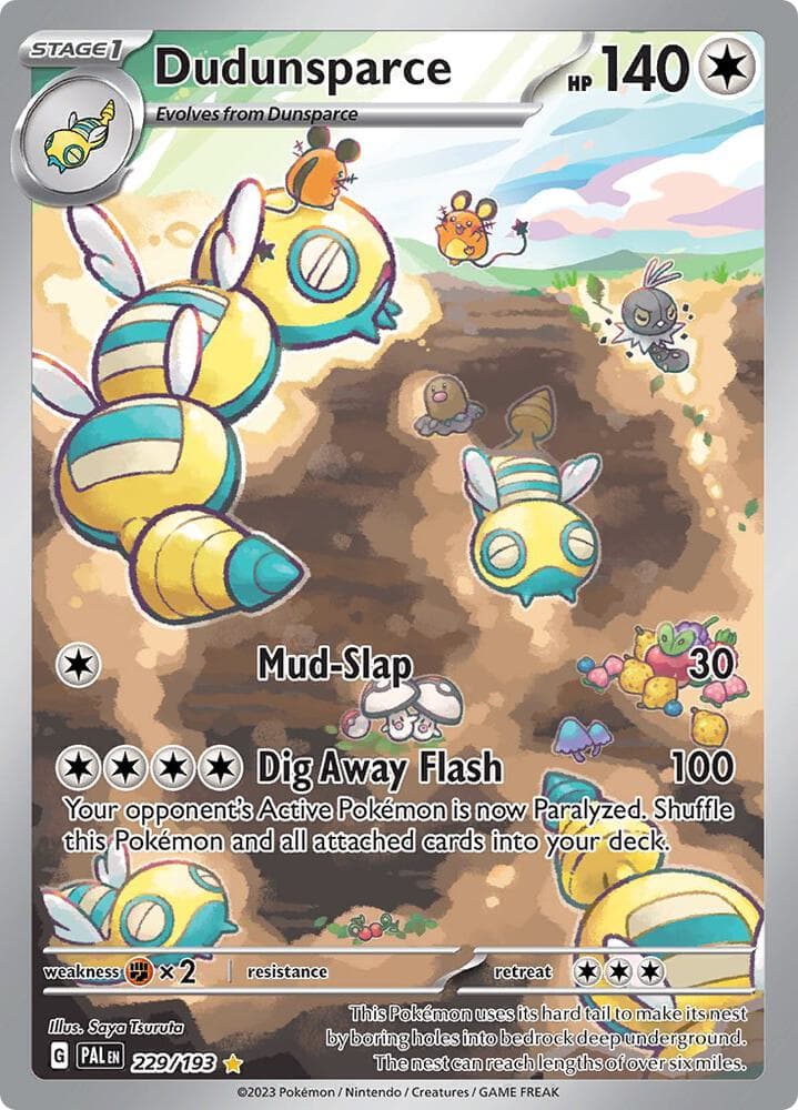 Dudunsparce Stage 1