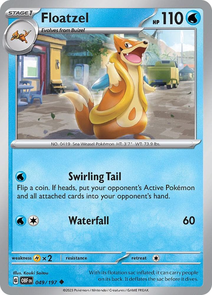 Floatzel Stage 1