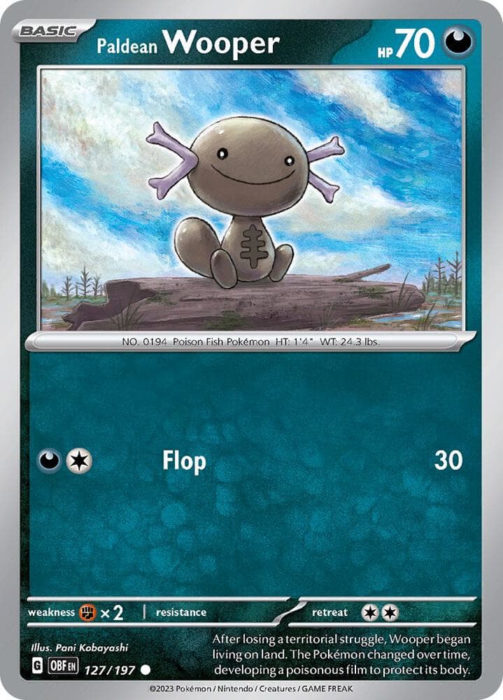 Paldean Wooper Basic
