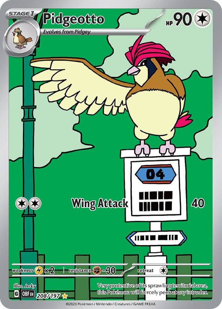Pidgeotto Stage 1