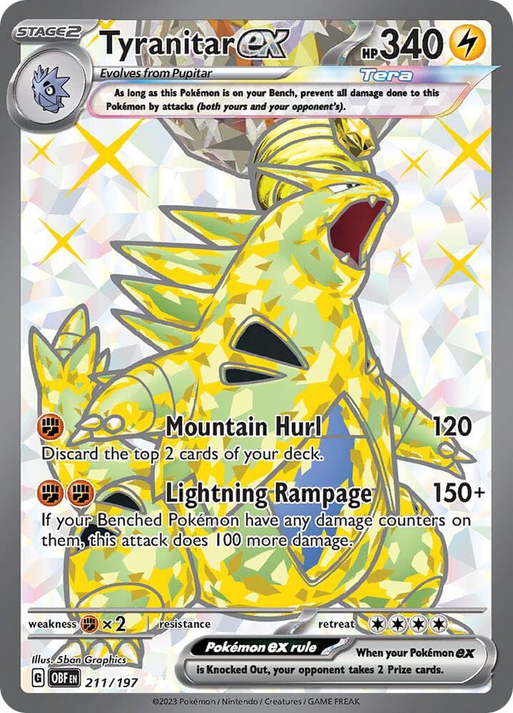 Tyranitar ex Stage 2