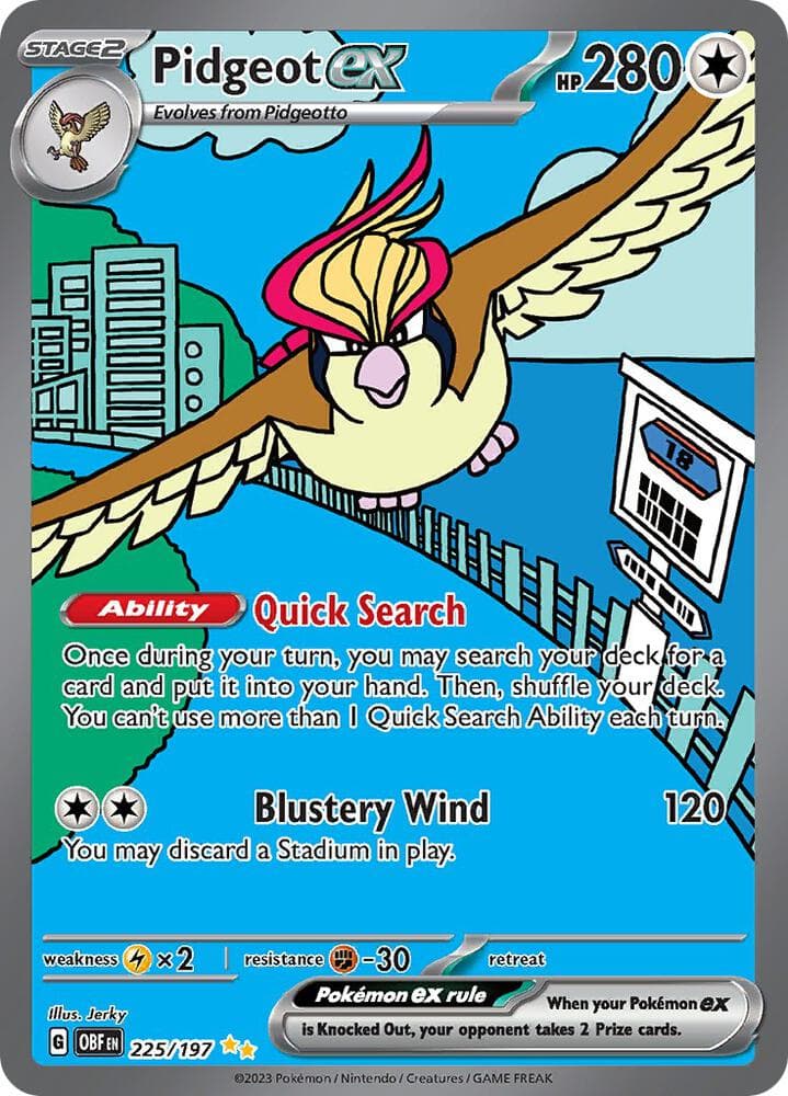 Pidgeot ex Stage 2