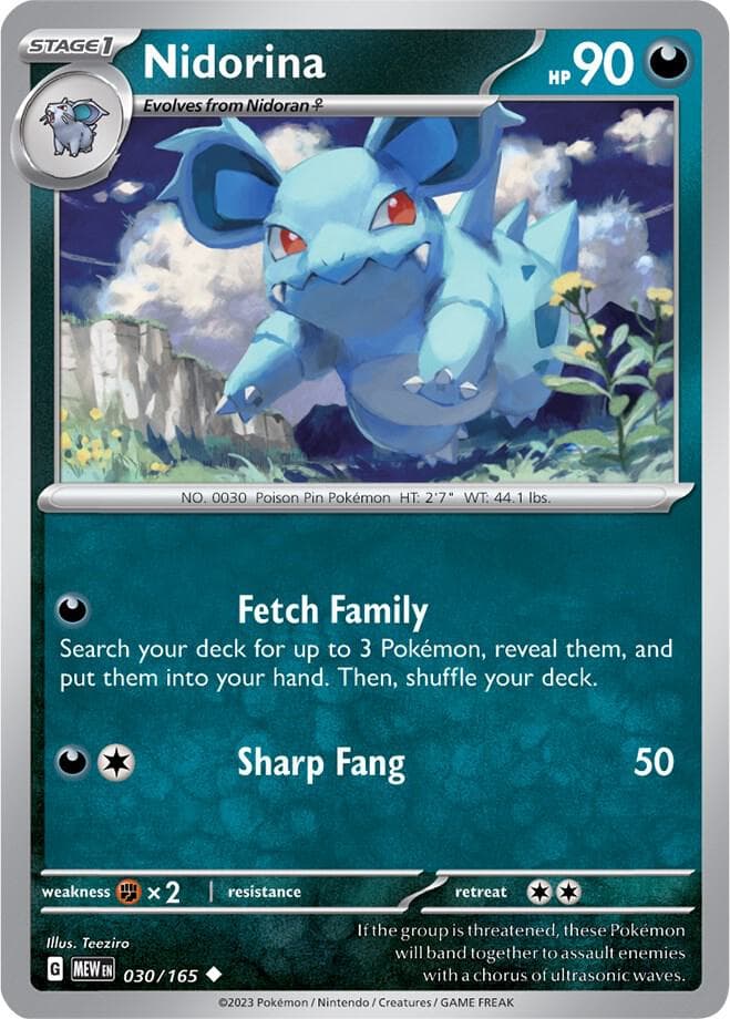 Nidorina Stage 1