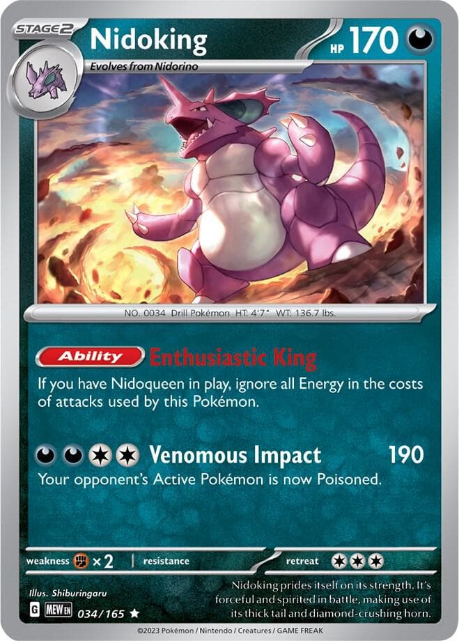 Nidoking Stage 2