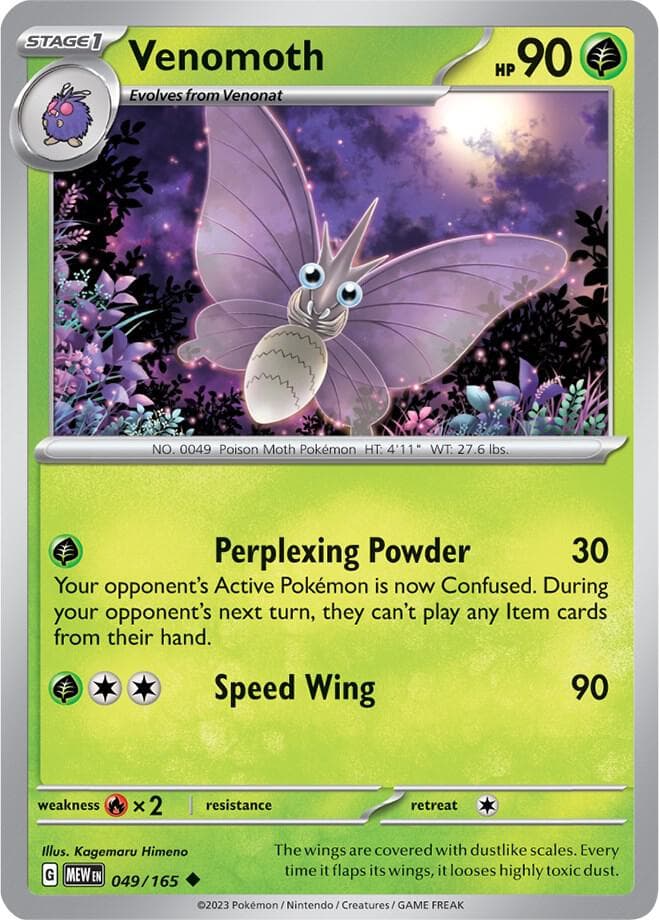 Venomoth Stage 1