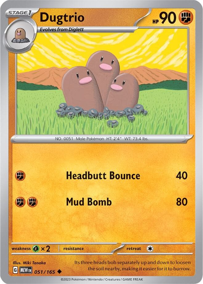 Dugtrio Stage 1