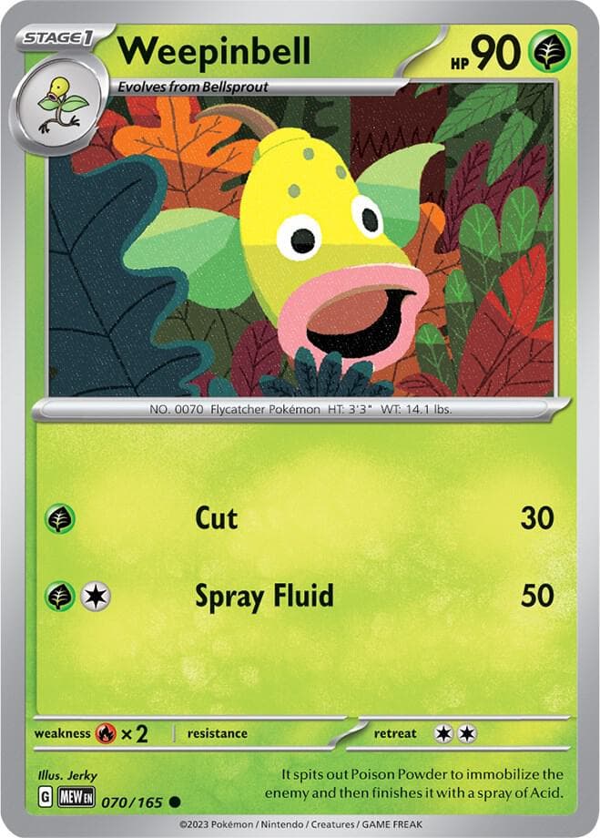 Weepinbell Stage 1