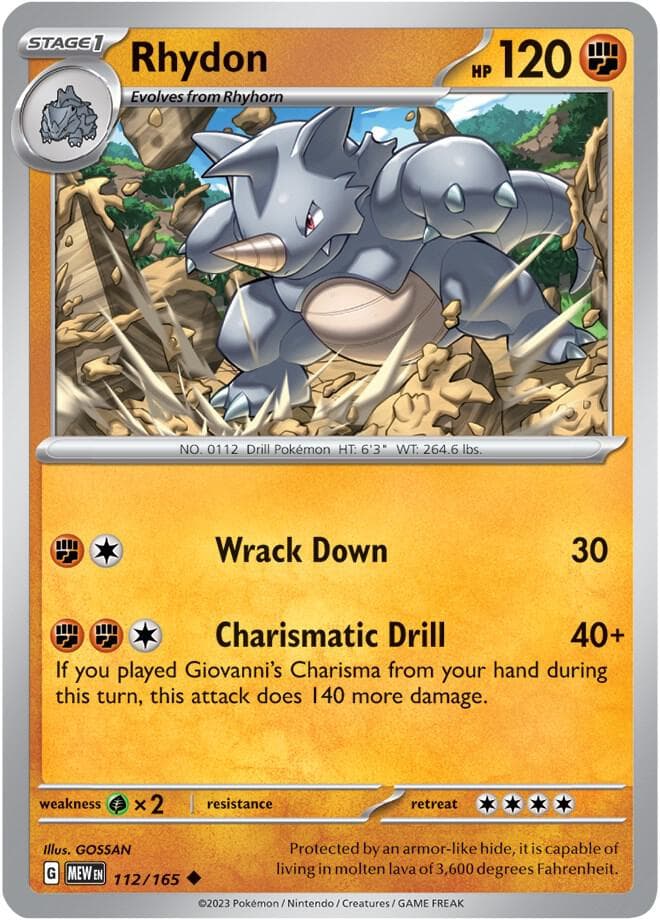 Rhydon Stage 1