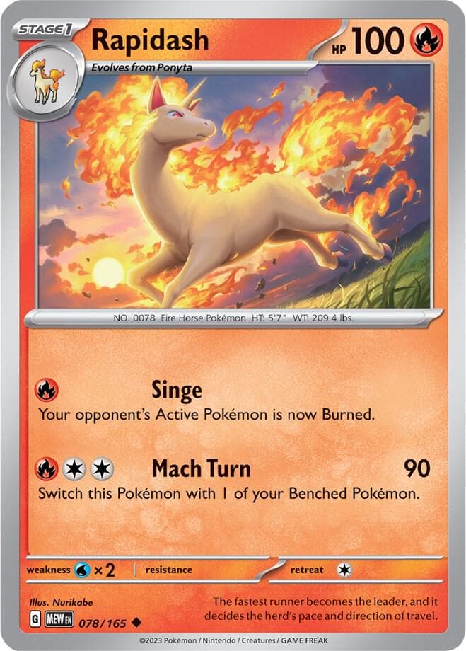 Rapidash Stage 1
