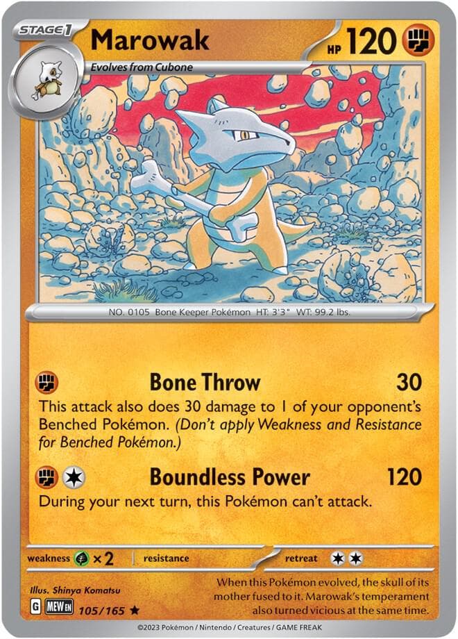 Marowak Stage 1
