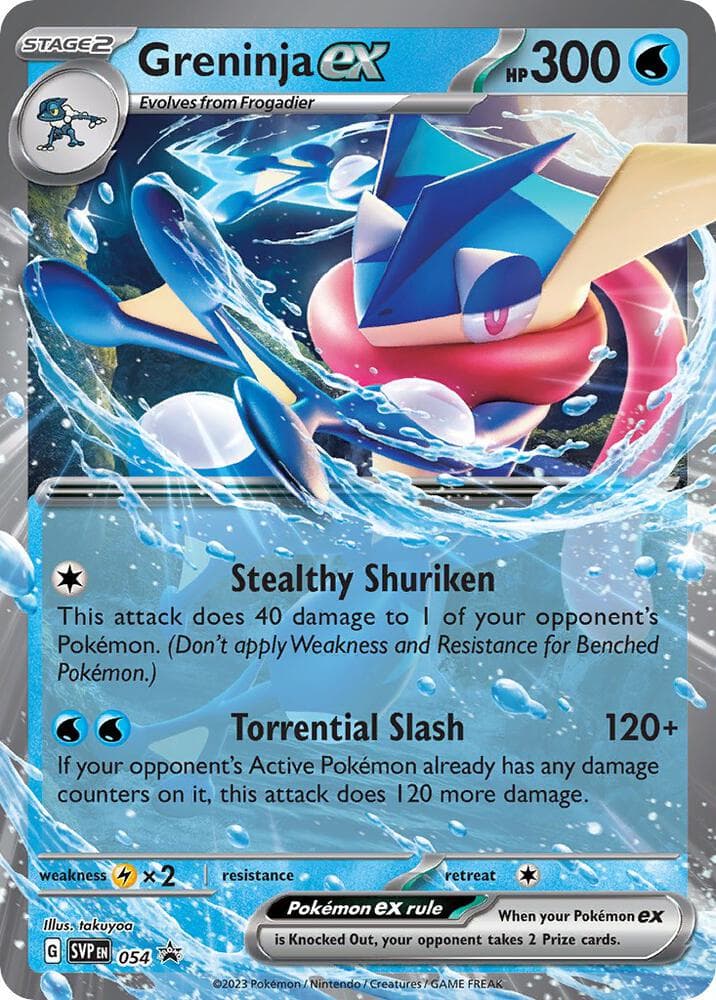 Greninja ex Stage 2 · ex